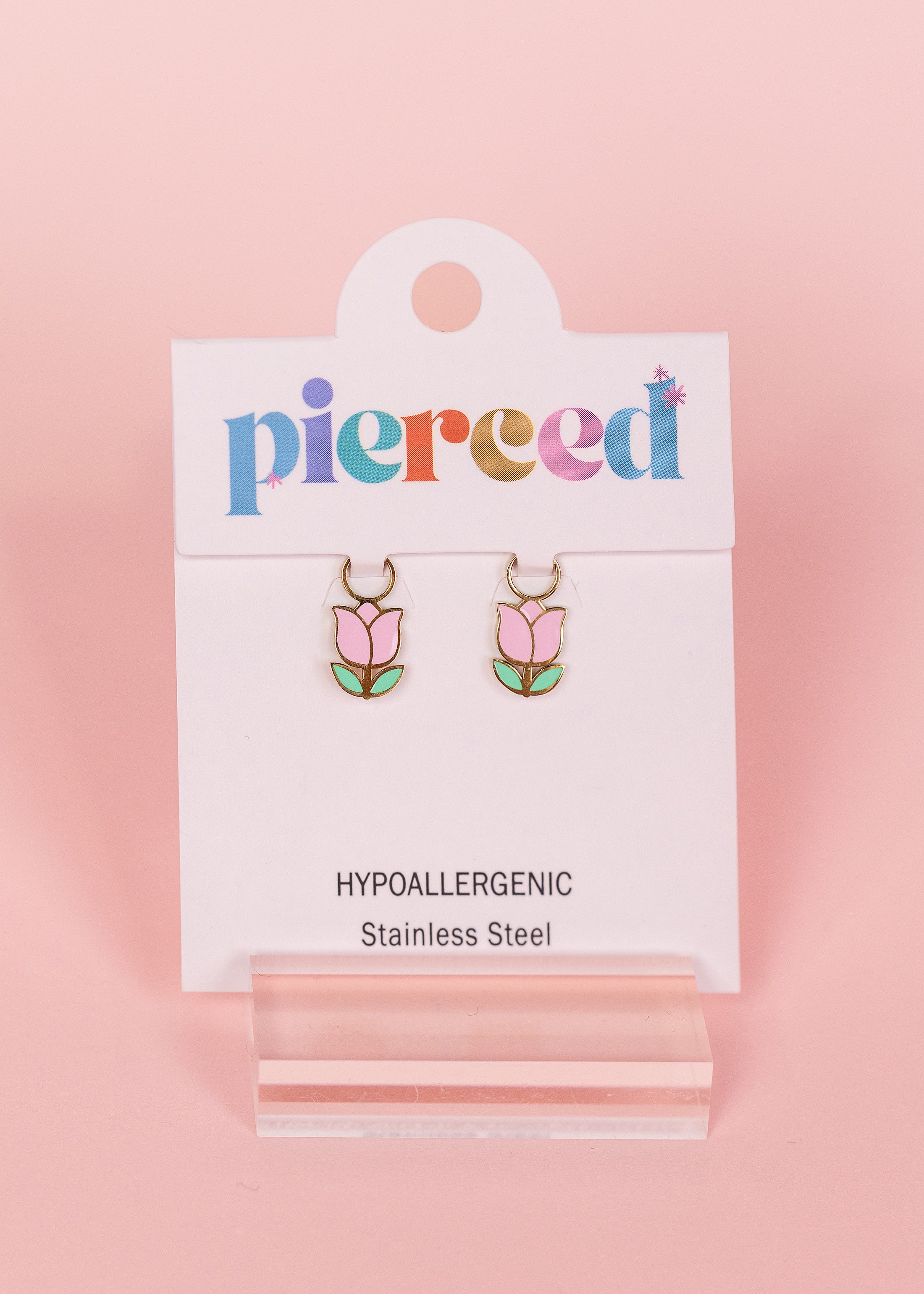 Pink Tulip Charms - Image 2