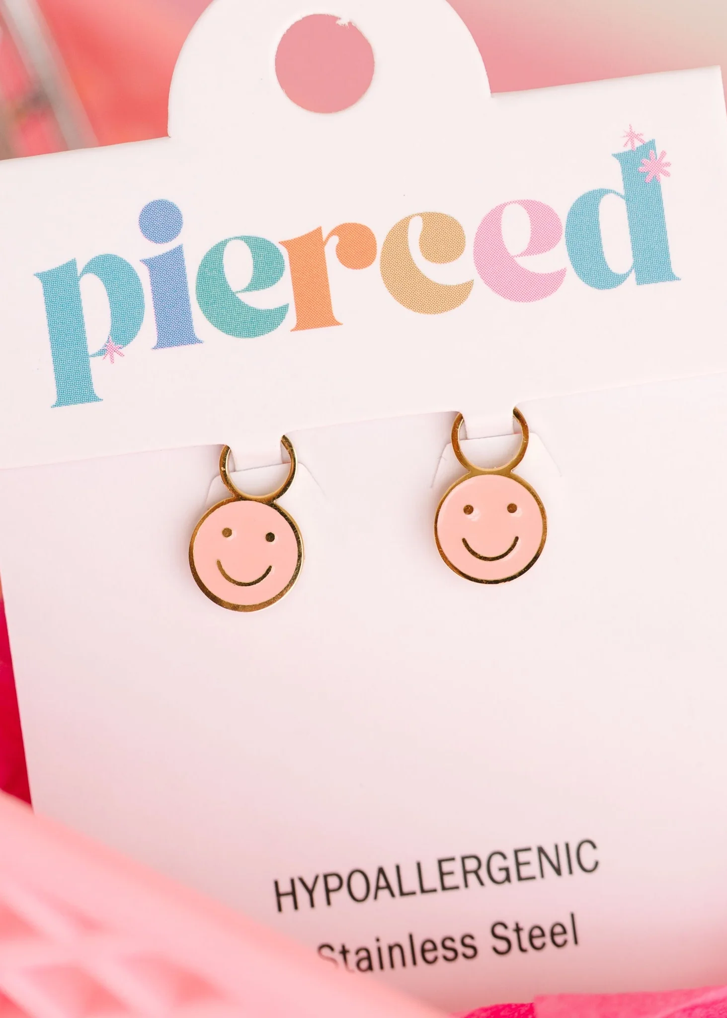 Pink Smiley Charms - Image 2